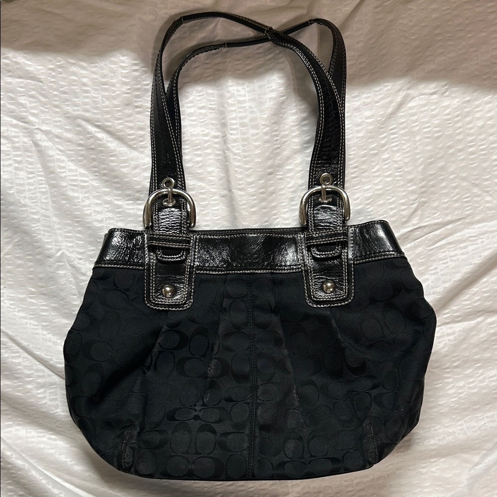 Coach Black Shoulder Bag